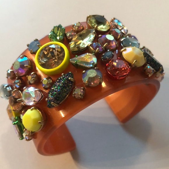 J crew jewelled cuff